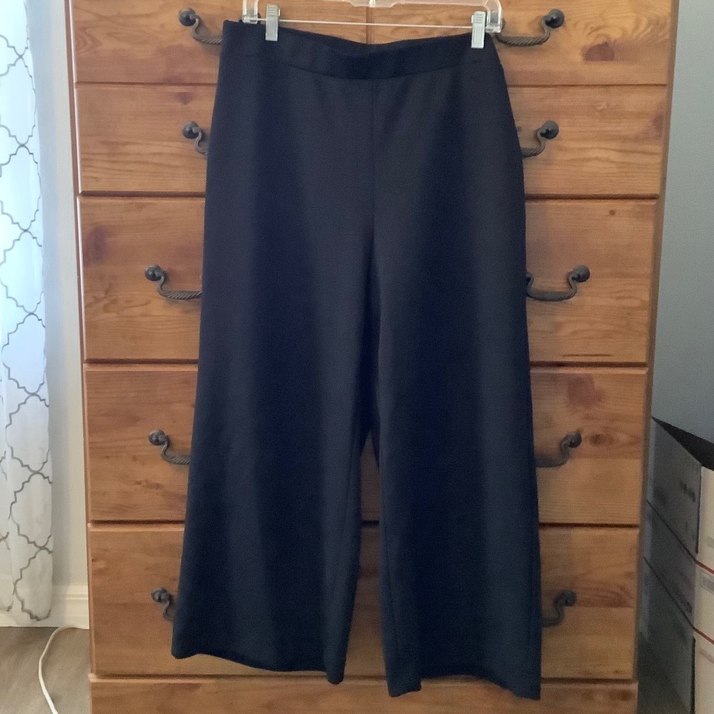 Wide Leg Cropped Anne Klein Pants